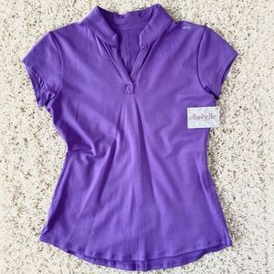 NWT EllaBelle Cap Sleeve Golf Top
